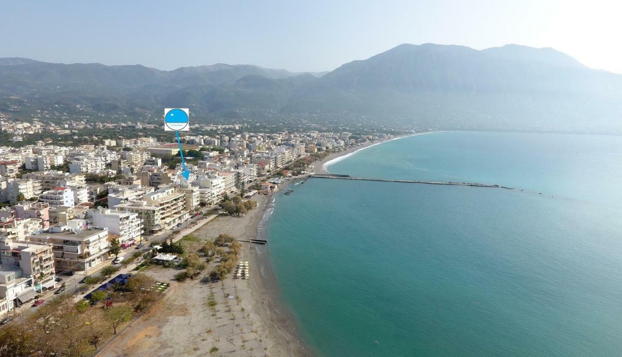 Seafront Penthouse Leo Apartment Kalamata Exterior photo